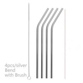 Multicolour Reusable Stainless Steel Straws