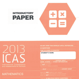 icas mathematics introductory paper