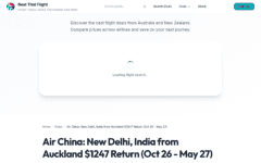 Fly to New Delhi from Auckland for Just $1247 Return!