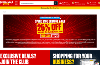 Save 25% on $100 Spend at Supercheap Auto!