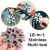 18 in 1 Snowflake Tool Card Combination Multifunctional Snowflake Crewdriver