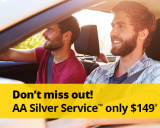 AA Silver Service on sale