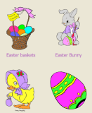 Free Easter Colouring Pages