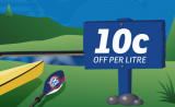 Gull – 10c per litre OFF