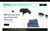 $50 Off Your First Purchase with Afterpay!
