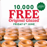 Get a Free Original Glazed Doughnut on National Doughnut Day!